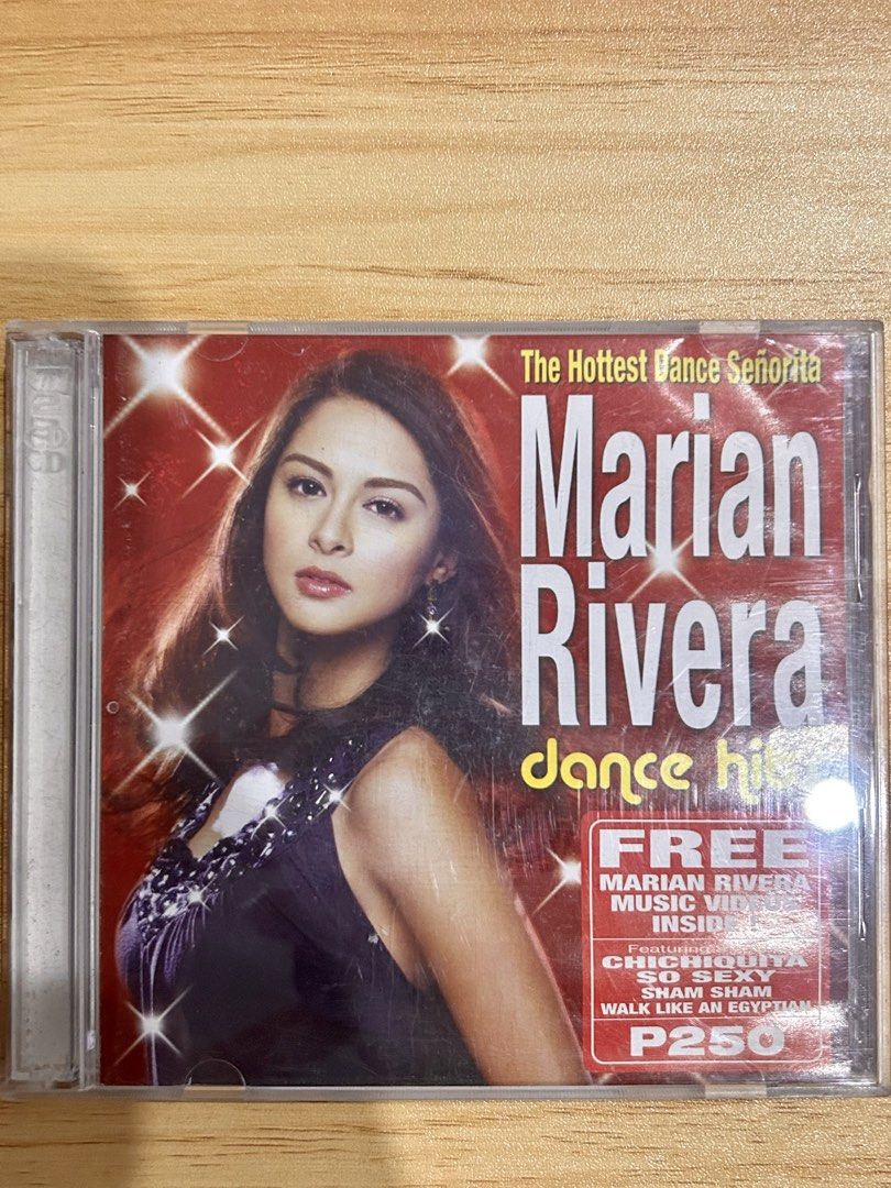 Marian Rivera - dance hits (CD+VCD) (Category: CDs & DVDs) located in Quezon City. Submitted by mus1conerecordz (Listing ID 1469906439, Image 1). Description: 📌 First to pay basis 📌 Case is not graded 📌 Payment thru Gcash 📌 Shipping thru LBC, Gogo express, JNT & delivery via Lalamove PM lang po. Thank you! 🙂.