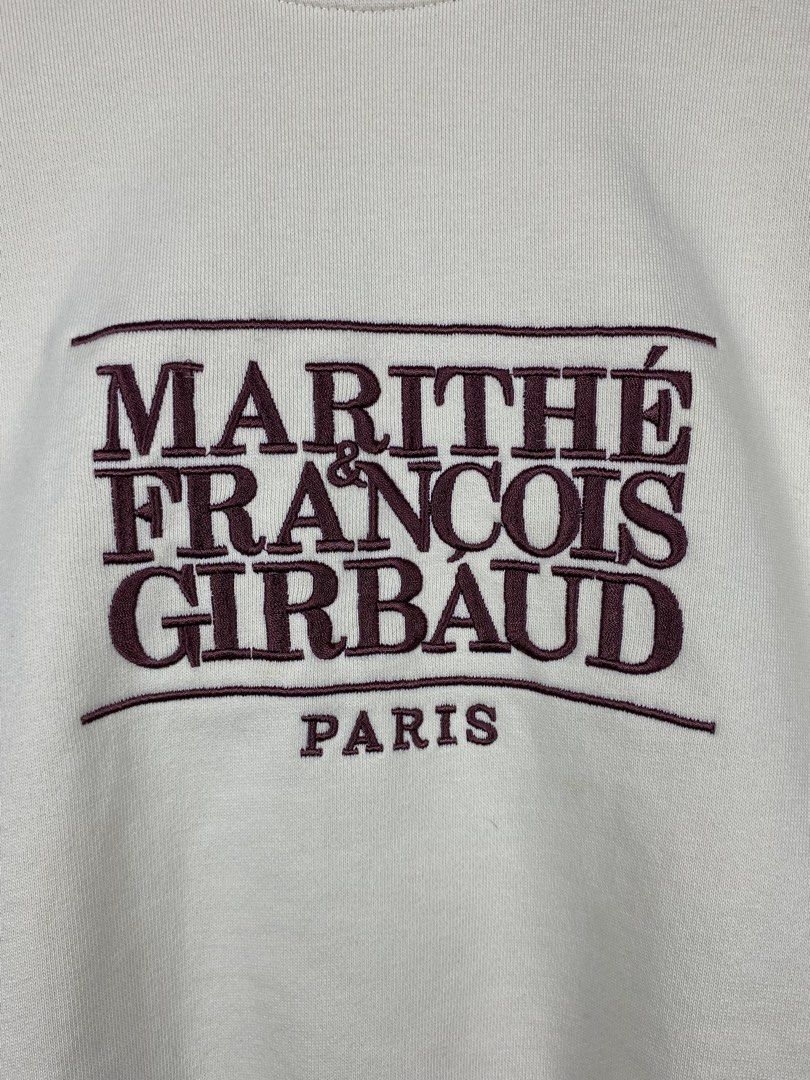 Marithe Francois Girbaud Embroidered Design Cropped Sweater (Category: Coats, Jackets and Outerwear) located in Bacolod City. Submitted by treasurehunts.6100 (Listing ID 1469912203, Image 2). Description: Marithe Francois Girbaud Embroidered Design Cropped Sweater Condition - Excellent Color - Cram Color rate - 9.8 / 10 No Flaws Size S Dimensions : Width - 19.5 Length - 20 Brands you might find on my profile : ( Cos, Uniqlo, H&M, Zara, Muji, Ralp