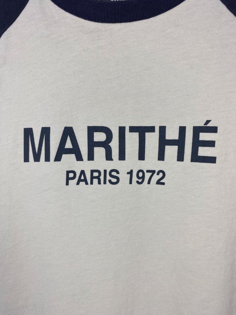Marithe Paris 1972 Reglan Women's Shirt (Category: Shirts) located in Bacolod City. Submitted by treasurehunts.6100 (Listing ID 1469913787, Image 3). Description: Marithe Paris 1972 Reglan Women's Shirt Condition - Excellent Color - Grey, Cream Color rate - 9.8 / 10 No Flaws Size S Dimensions : Width - 16 Length - 20.5 Thigh - Leg Opening - Brands you might find on my profile : ( Cos, Uniqlo, H&M, Zara, Muji, Ralph Lauren, Hugo Boss, Fred Perry, 
