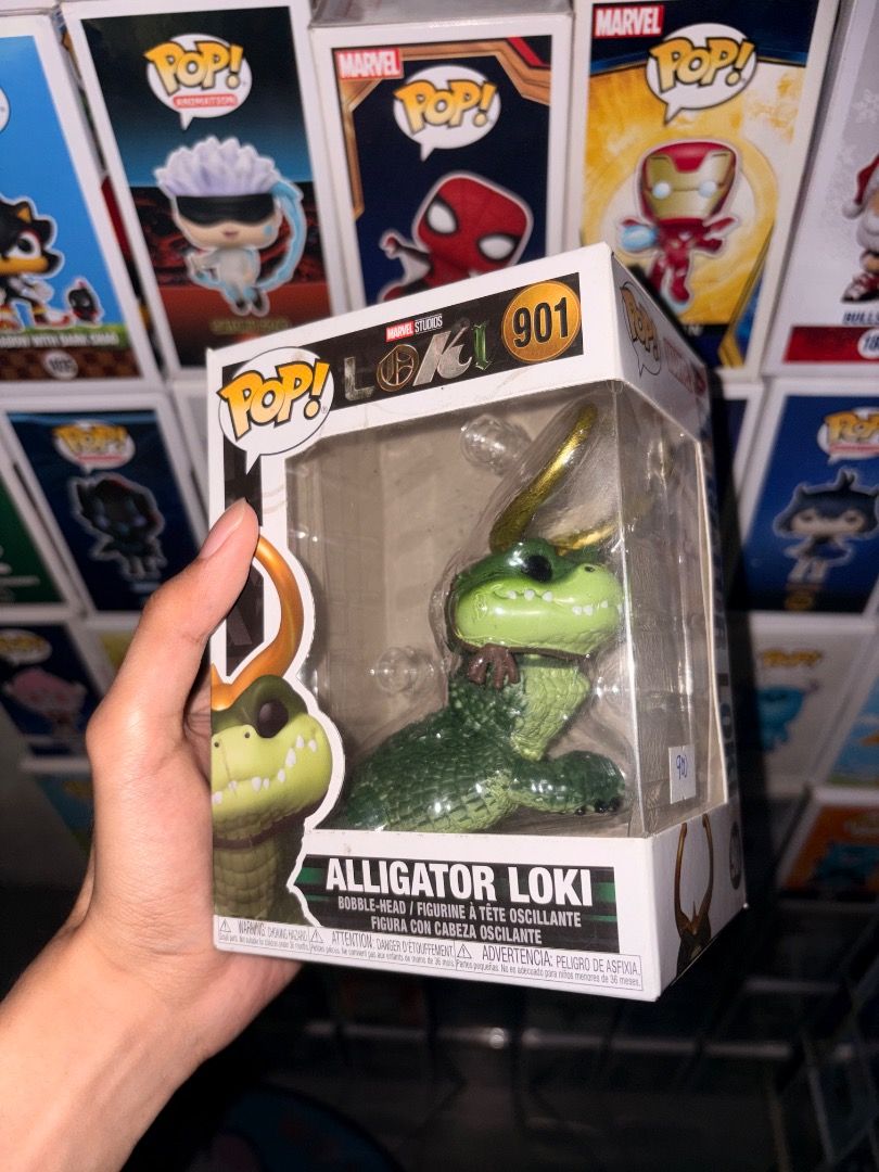Marvel Funko Pop! Alligator Loki #901 (Category: Figurines & Statues) located in Marikina City. Submitted by spiderraff (Listing ID 1469787411, Image 1). Description: .