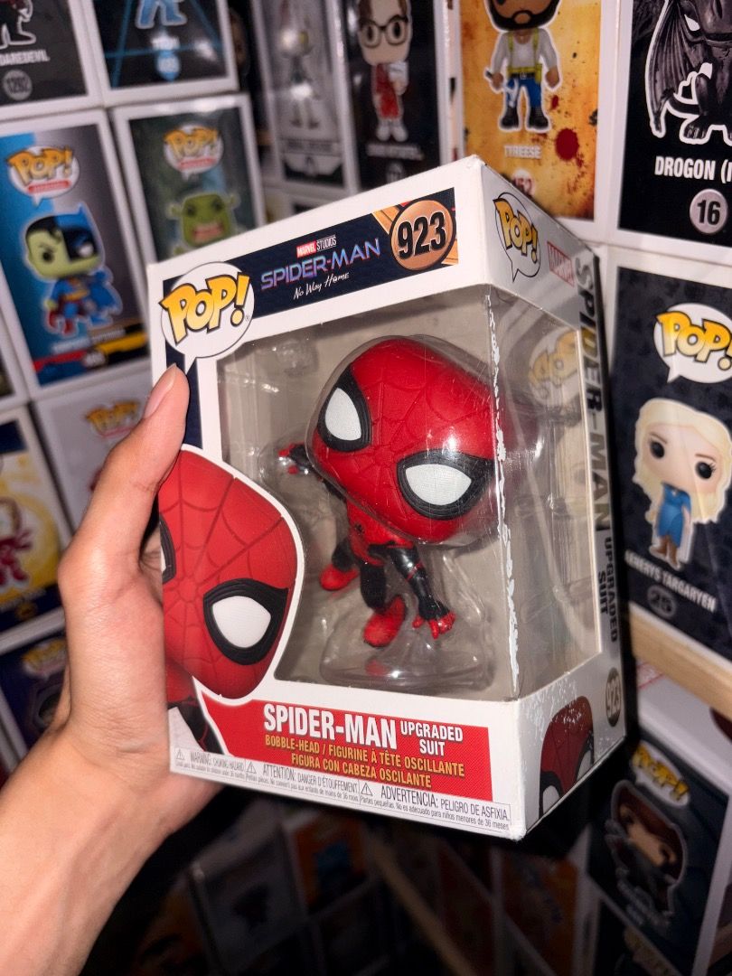 Marvel Funko Pop! Spiderman #923 (Category: Figurines & Statues) located in Marikina City. Submitted by spiderraff (Listing ID 1469788700, Image 1). Description: .