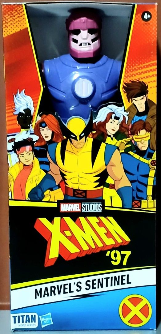 Senternal Sweeping Machine Marvel Studios X-Men '97 Titan Hero Series Marvel's Sentinel Action ...