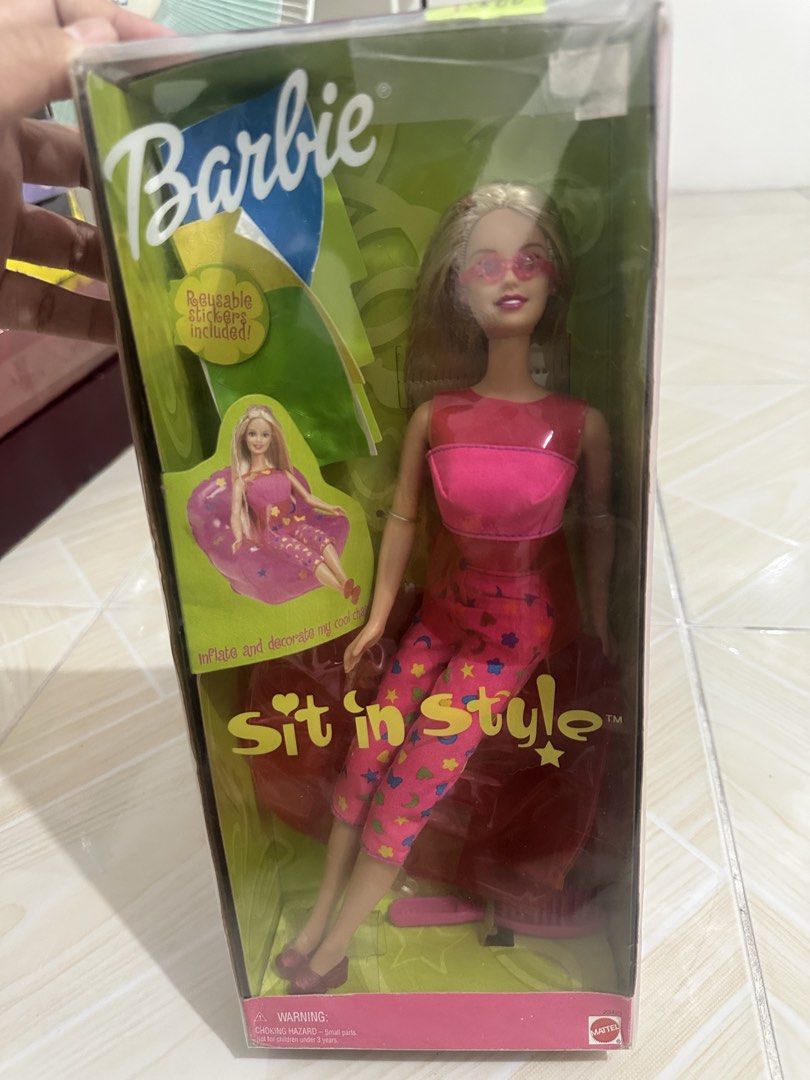 Mattel Barbie Sit in Style Doll (Category: Kids Toys) located in Manila. Submitted by Sammmmm (Listing ID 1469878932, Image 1). Description: -Nrfb barbie -Lalamove from cainta only.