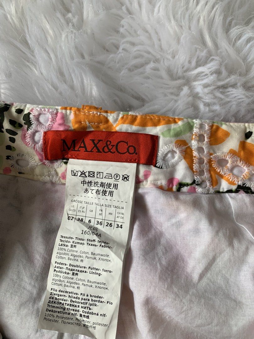 MAX&CO Cutwork Embroidery Short (Category: Shorts) located in Cebu City. Submitted by _labelscebu (Listing ID 1469810146, Image 3). Description: Fits 25-26.