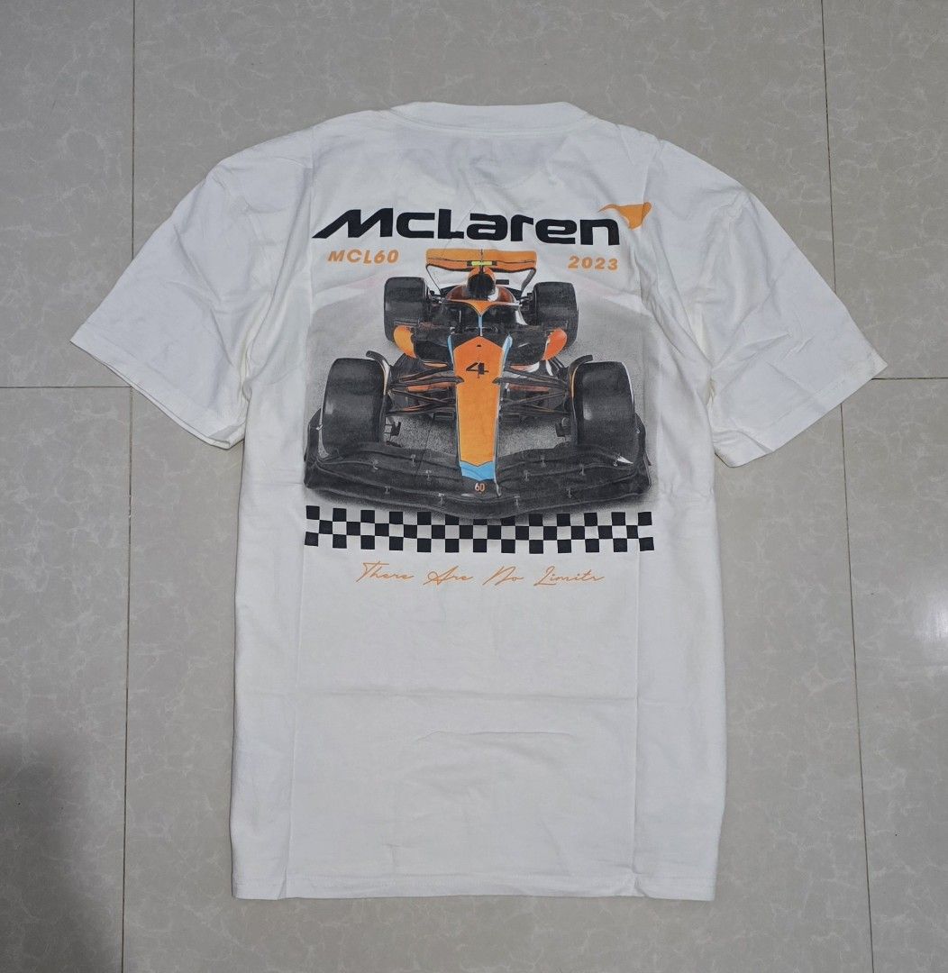 McLaren F1 shirt (Category: Tshirts & Polo Shirts ) located in El Nido. Submitted by marco.tandoc (Listing ID 1469905103, Image 1). Description: size: small fit to medium width: 20 length: 27 no issue.