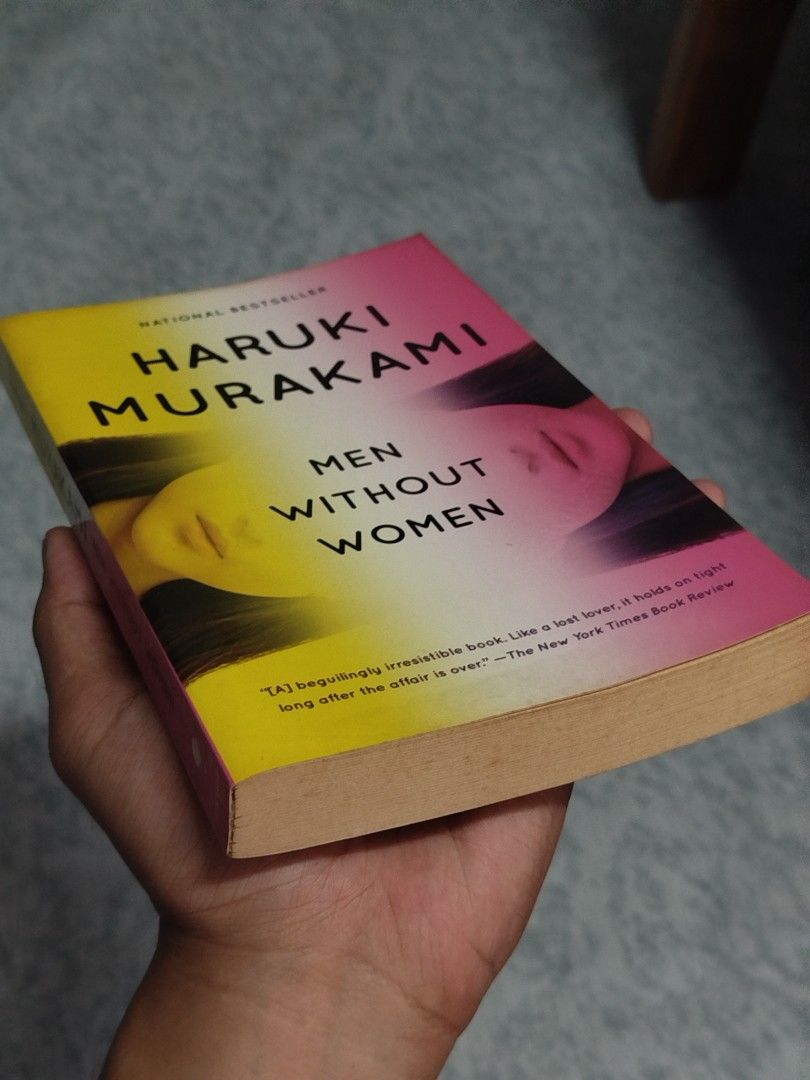 Men Without Women by Haruki Murakami (Category: Storybooks) located in Marikina City. Submitted by cloudescollection (Listing ID 1469774272, Image 3). Description: Men Without Women by Haruki Murakami Tanned pages Clean copy; no annotations.