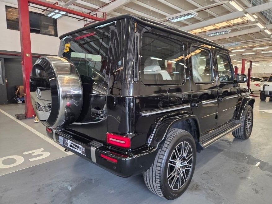 Mercedes-Benz G63 AMG (A) (Category: New Cars) located in Caloocan City. Submitted by rodmon1 (Listing ID 1469928017, Image 2). Description: ​⚡ BRAND NEW 2026 Mercedes-Benz G 580 E (EQ Tech) Iconic G-Wagon power, fully electric. ​💰 ₱17,000,000 | 📍 Lahug, Cebu City 👤 | 📞 0908 987 8250 ​✨ Highlights: • 0 km | Quad Motors | 587 HP & 1,164 Nm • 0–100 km/h in 4.7s | 473 km Range • Exclusive G-TURN (360° rotation) & G-STEERING • All-Black Leather I