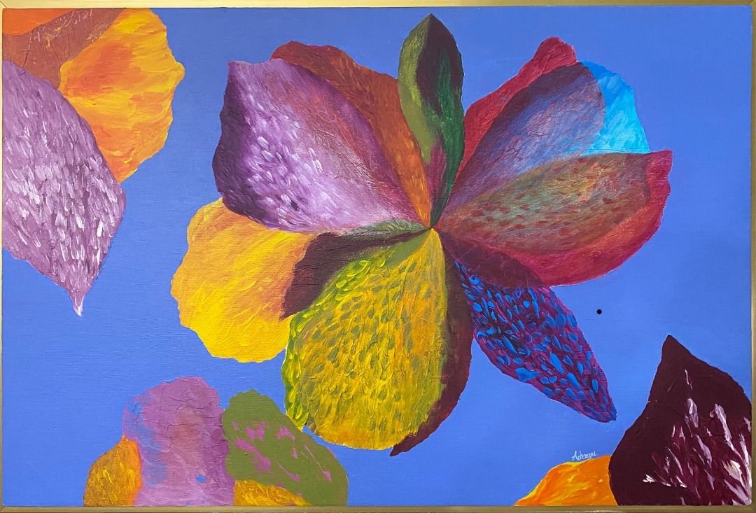 Midnight Garden - Aileen Yu (Category: Art & Prints) located in Taguig. Submitted by drybrushgallery (Listing ID 1469776737, Image 2). Description: Midnight Garden Aileen Yu, 2026 Mixed Media Artwork Dimension: 24" x 36" with Certificate of Authenticity PM FOR INQUIRY 0917 565 2917 .
