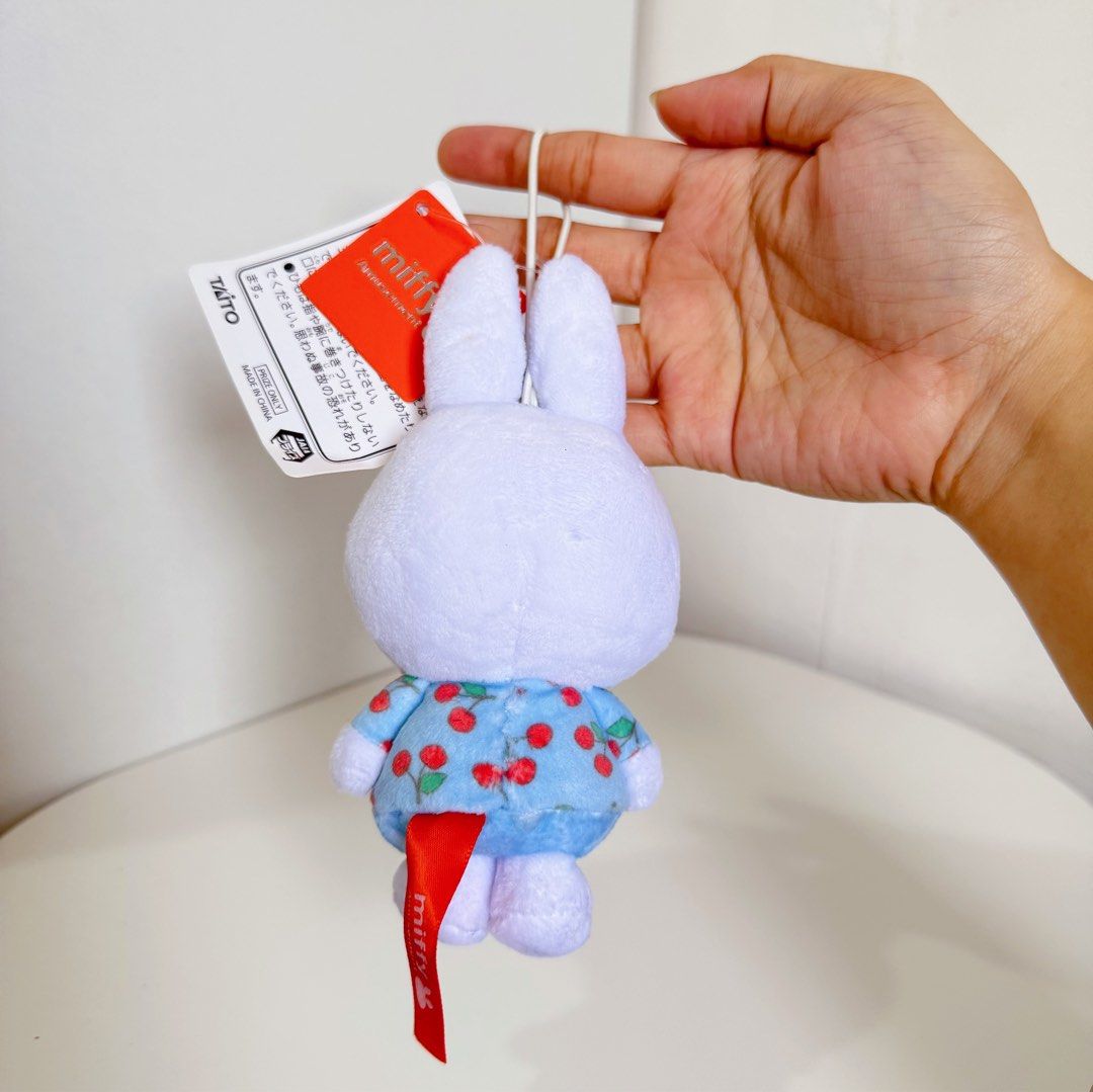 Miffy Cherry Blue Charm with Papertag (Category: Plushies & Soft Toys) located in Manila. Submitted by ashyyel_ (Listing ID 1469932131, Image 2). Description: .