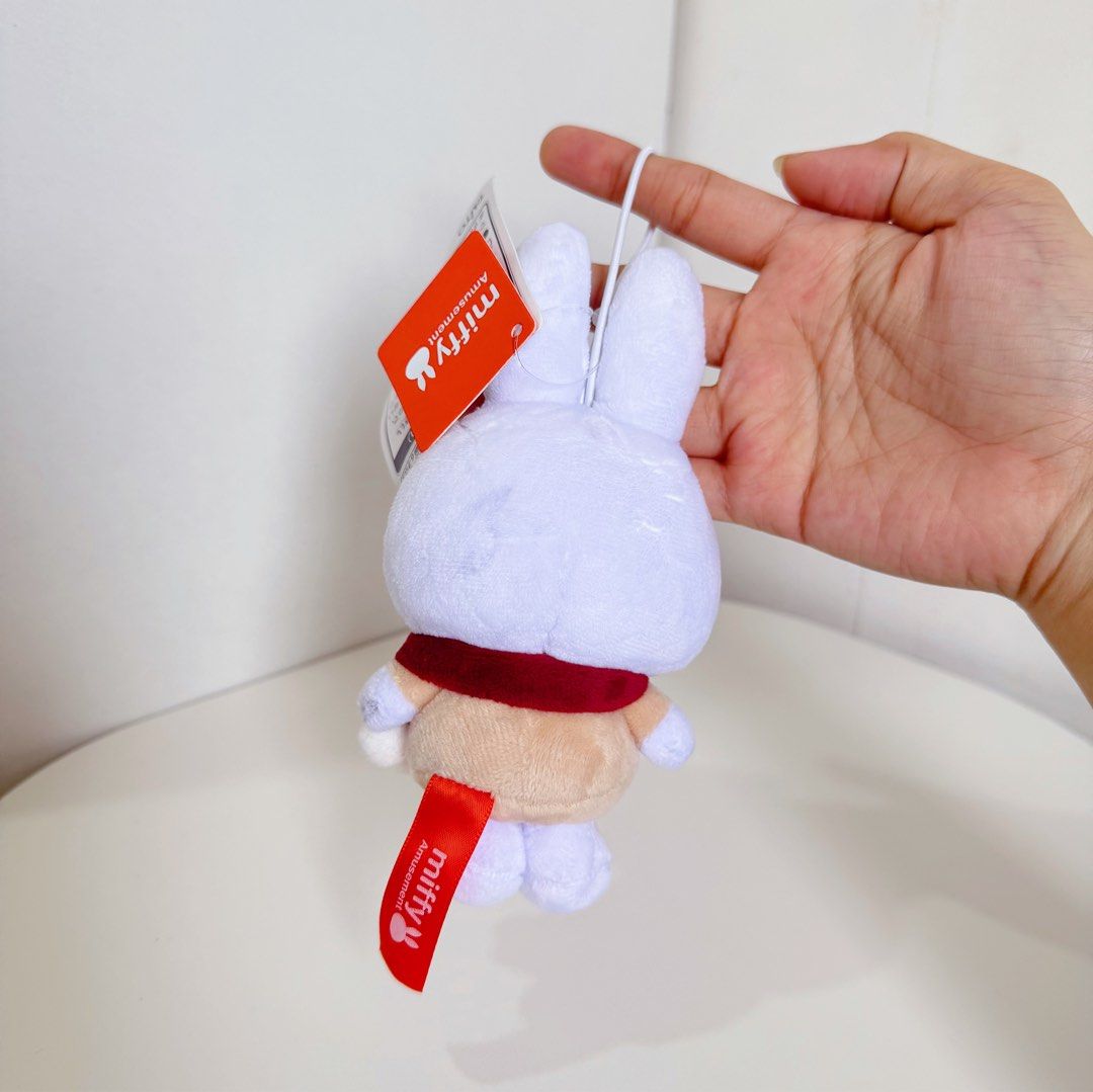 Miffy Red Scarf Charm with Papertag (Category: Plushies & Soft Toys) located in Manila. Submitted by ashyyel_ (Listing ID 1469932100, Image 2). Description: .