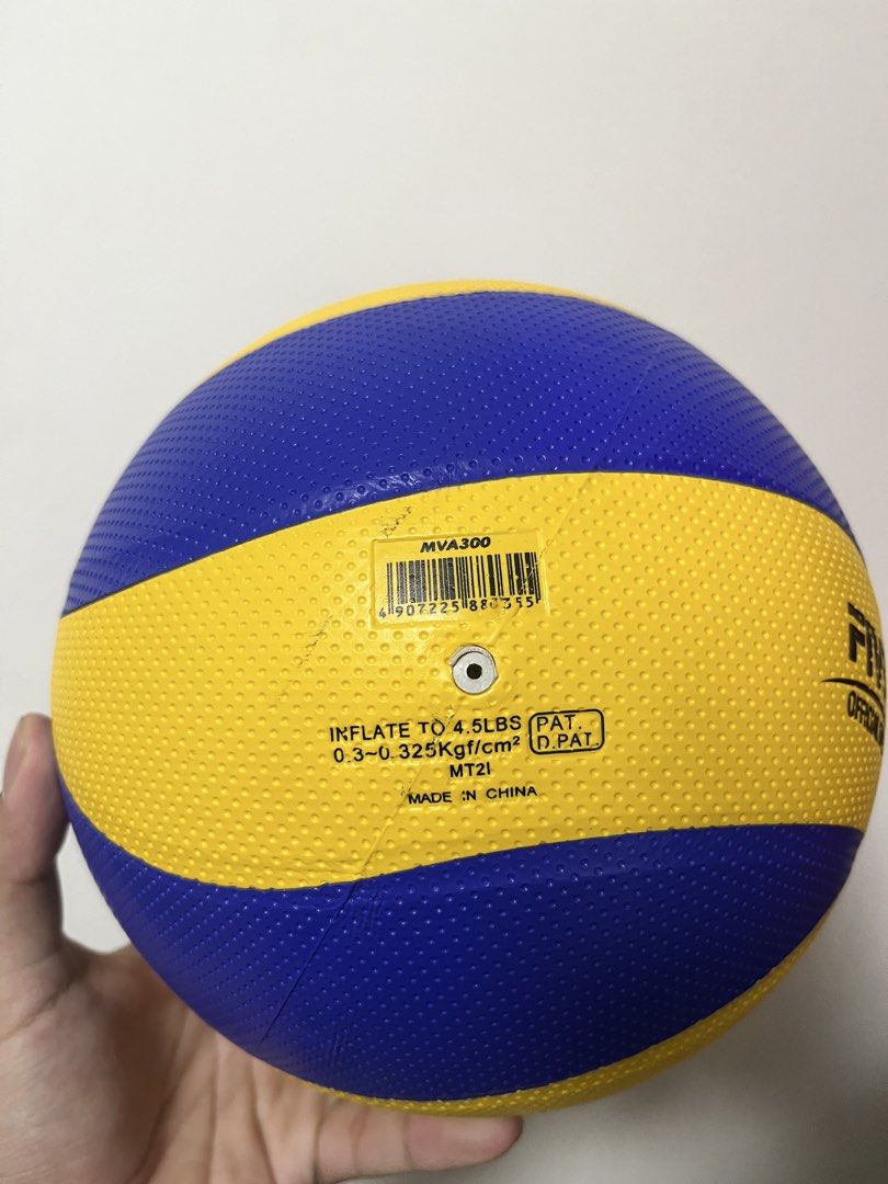 Mikasa mva300 volleyball ball (Category: Racket and Ball Sports) located in Manila. Submitted by all.love.thrift.shop.v2 (Listing ID 1469759620, Image 2). Description: For sale Mikasa mva300 Standard size Brand new ₱1,500 + sf As is, No return No exchange No refund Color may vary due to lighting All items are cleaned before shipping Payment first via gcash/maya/gotyme/maribank bank transfer 💰 Ship via LBC/J&T/Lalamove 🚛 📍 Cainta, Rizal ❤️.