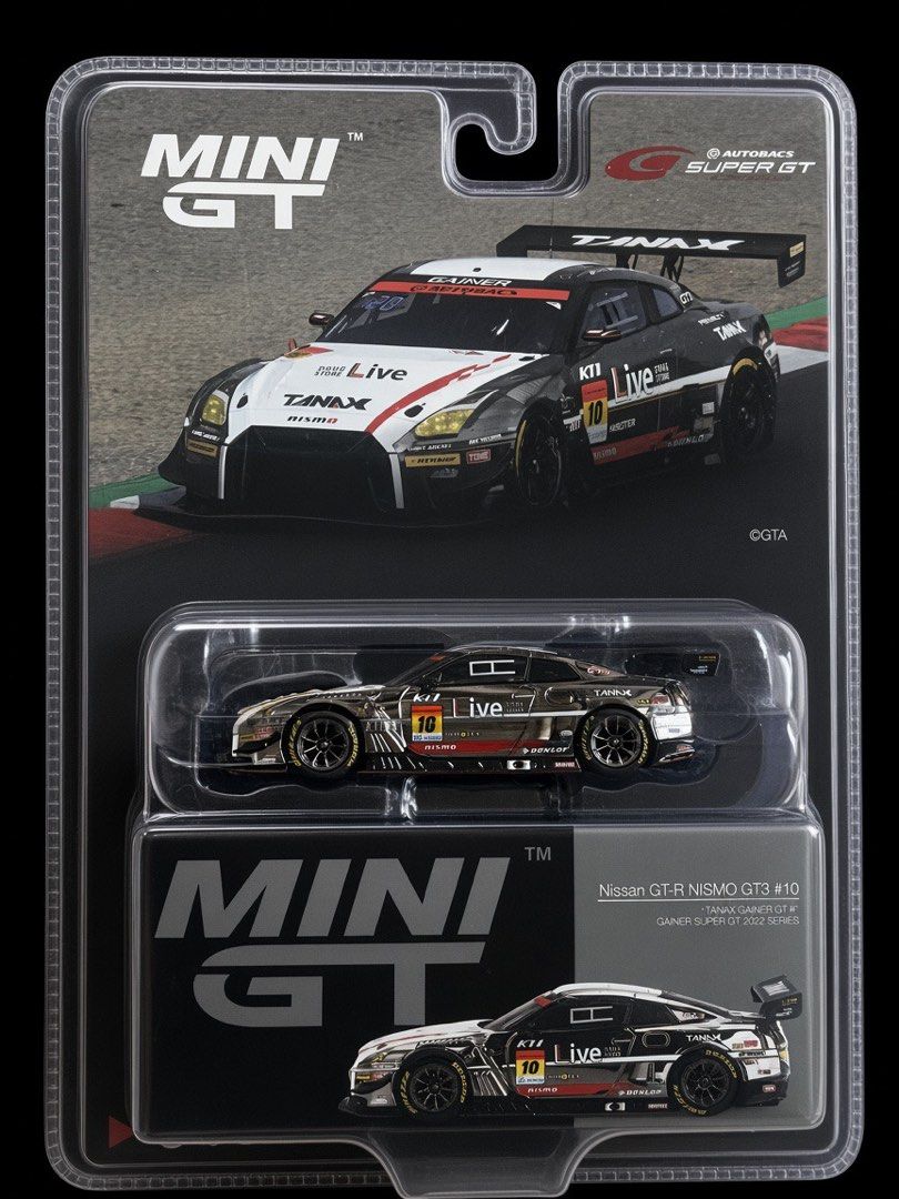 Tanax R35 Gt R Mini GT Nissan GT-R NISMO GT3 Super GT GTR R35 1:64 Tanax Gainer, 玩具收藏品 ...