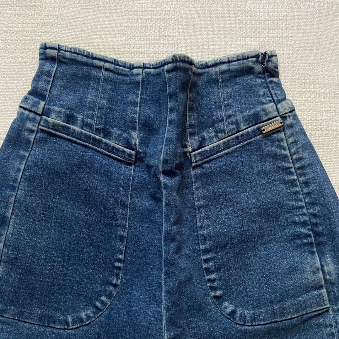 Miss Sixty denim shorts (Category: Shorts) located in Rizal. Submitted by urkoala (Listing ID 1469871441, Image 2). Description: size 23 on tag l: 12 in.