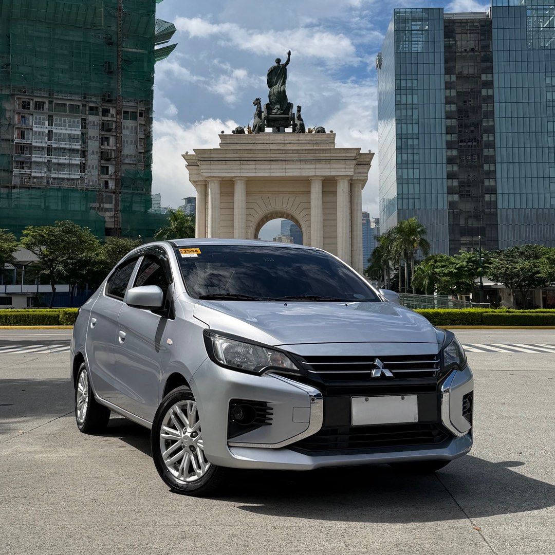 Mitsubishi Mirage G4 Auto (Category: Used Cars) located in Manila. Submitted by chrisg26 (Listing ID 1469809912, Image 1). Description: 🚗 FOR SALE: 2024 Mitsubishi Mirage G4 GLX AT 💰 ₱450,000 — Negotiable! 📍 Pasig City ✨ Vehicle Details * 2024 Mitsubishi Mirage G4 GLX * Automatic Transmission * 39,000 km mileage * Silver / Gray * Excellent condition — clean interior & exterior * All-stock unit * Newly PMS with proof * Complete OR/CR * Register