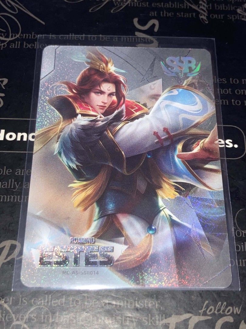 MLBB MANYC Vol 1 SSR (Category: Raw Singles) located in Manila. Submitted by jtoyzandcollectibles (Listing ID 1469865694, Image 3). Description: MLBB MANYC Vol 1 SSR ₱50 EACH ‼️ We only ship every Sunday & Monday night ‼️ 📌 Buyer shoulders shipping fee 📍 Cainta Rizal 💸 GCash only 🛵 Lalamove/JNT/LBC 💬 Send a message if you're interested!.