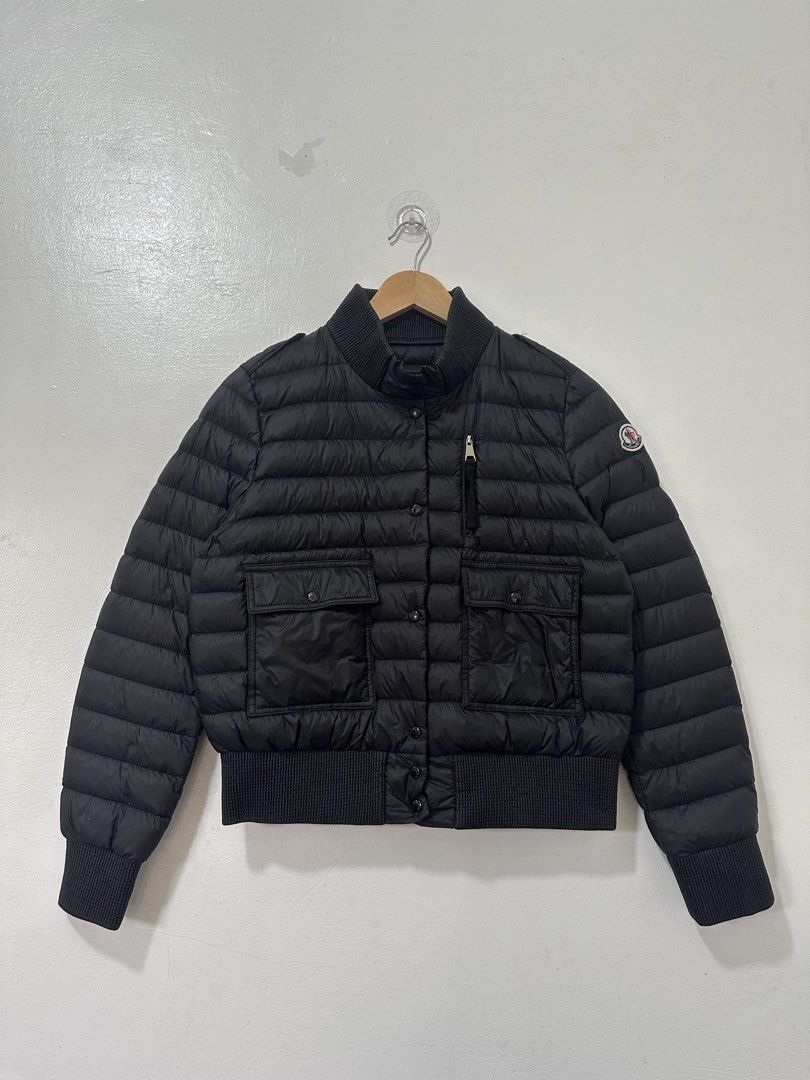 Moncler Black Longue Saison Down Puffer Jacket (Category: Coats, Jackets and Outerwear) located in Balanga. Submitted by winterlab_ph (Listing ID 1469769186, Image 1). Description: C081 W 20 L 21 Sh 14.5 Sl 23.5.
