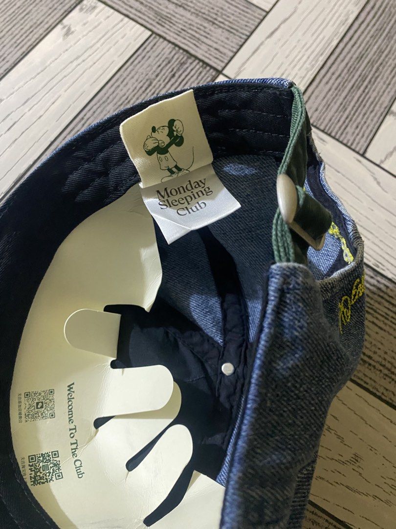 Monday Sleeping Club Mickey Mouse Denim Cap (Category: Caps & Hats) located in Manila. Submitted by hattearss (Listing ID 1469881534, Image 3). Description: Dm📥.