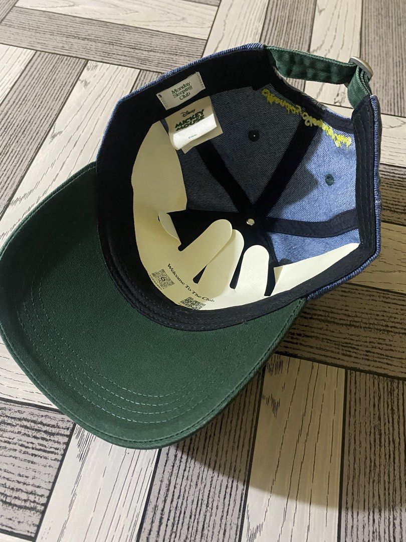 Monday Sleeping Club Mickey Mouse Denim Cap (Category: Caps & Hats) located in Manila. Submitted by hattearss (Listing ID 1469881534, Image 2). Description: Dm📥.