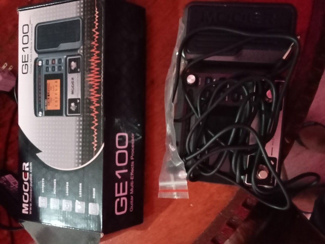 Mooer GE100 Guitar Multi-Effects Processor with Box (Category: Musical Instruments) located in Cebu City. Submitted by cleverwind.221754 (Listing ID 1469934255, Image 1). Description: Selling Mooer GE guitar pedal, useful for musicians with electric guitar. In great condition. For pick-up or delivery. Buyer will pay for shipping fees if for delivery. Location: Near San Carlos South Campus, CTS/CCMC. Check out also our other items: https://garage-