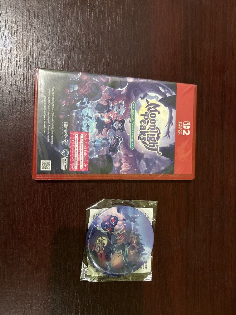 Moonlight Peaks (Nintendo Switch 2) (Category: Nintendo) located in Cavite. Submitted by elnrdlc (Listing ID 1469768509, Image 3). Description: [BRAND NEW] Moonlight Peaks: Package Edition First Purchase Limited Item included (Original Can Mirror).