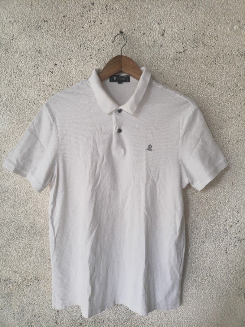 MOTAGUT WHITE POLO (Category: Activewear) located in Cagayan de Oro. Submitted by amenfitt (Listing ID 1469783730, Image 1). Description: MOTAGUT WHITE POLO W 20 L 25 GOOD CONDITION COLOR RATE 9.5/10 ISSUE PINHOLE.
