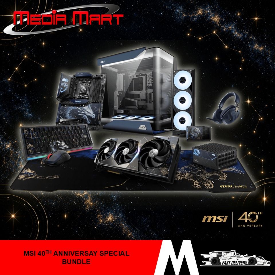 MSI SPECIAL BUNDLE PC GAMING SETUP WITH KEYBOARD MOUSE AND HEADSET ...