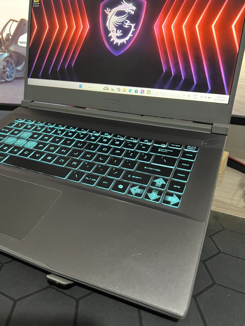 MSI Thin A15 Ryzen 5 7535HS RTX 2050 (Category: Laptops & Notebooks) located in Manila. Submitted by az.gadgets (Listing ID 1469937687, Image 3). Description: MSI THIN A15 Ryzen 5 7535HS | 16GB RAM | 512GB SSD -Ryzen 5 7535HS (Equivalent to intel i5-12th gen) -AMD Radeon Graphics -NVIDIA GeForce RTX 2050 -RAM: 16GB RAM (8x2) UPGRADED! -STORAGE: 512GB NVMe SSD -Keyboard backlight (Blue) -Good battery health -All working excellent performance -Good