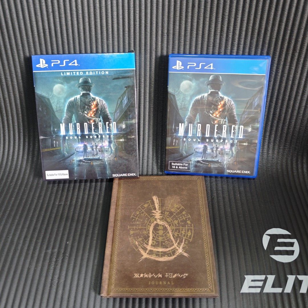 Murdered Soul Suspect Limited Edition PS4 Game R3, Video Gaming, Video ...
