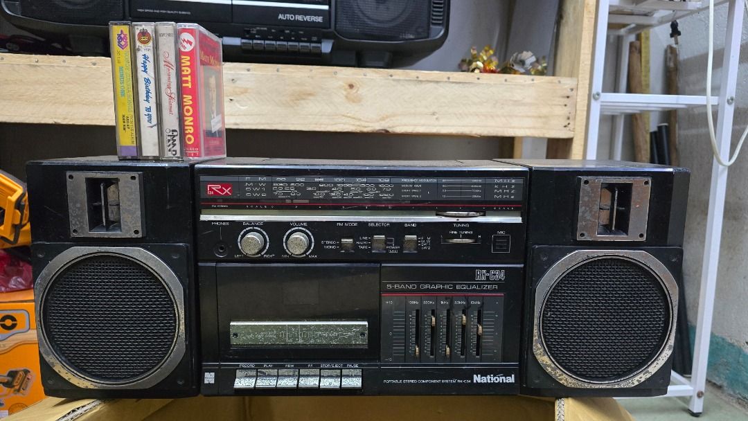National vintage (Not working) (Category: Soundbars, Speakers & Amplifiers) located in Manila. Submitted by bryanpotpot18 (Listing ID 1469798558, Image 1). Description: .