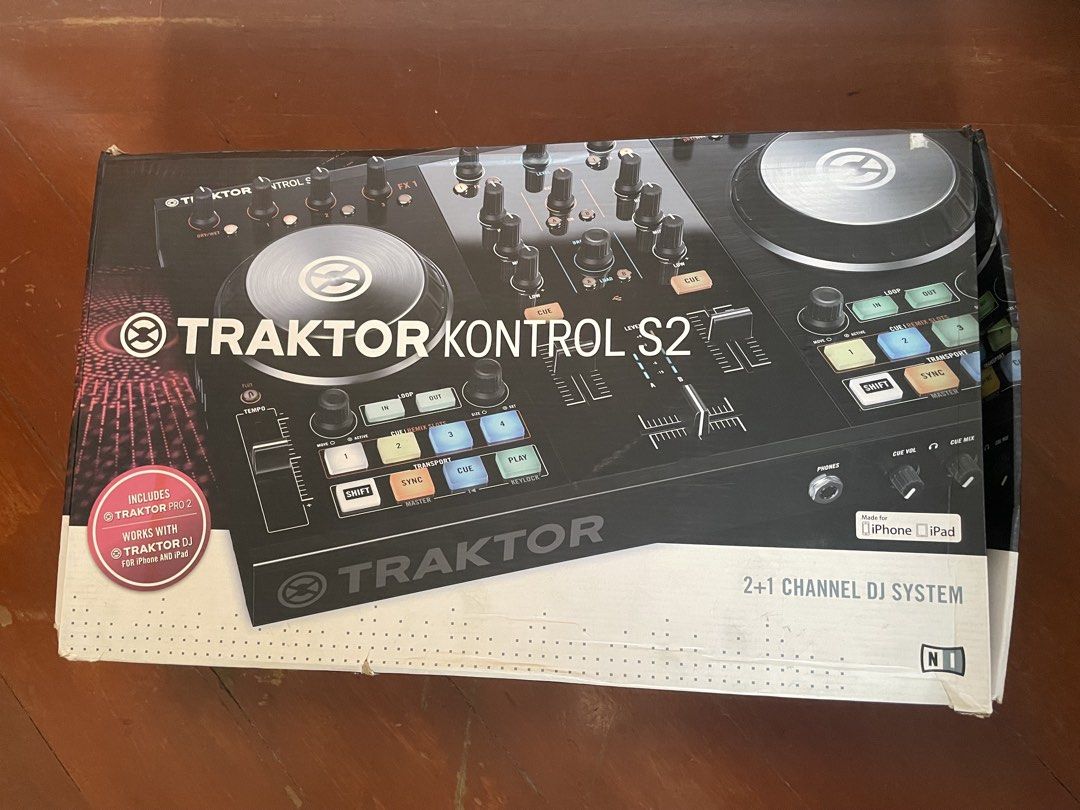 Native Instruments Traktor Kontrol S2 DJ Controller (Category: Other Audio Equipment) located in Las Pinas. Submitted by gmn1740 (Listing ID 1469842758, Image 1). Description: Selling my Native Instruments Traktor Kontrol S2 DJ controller! Pristine condition. Perfect for beginner to intermediate DJ’s or someone just looking to learn. Inclusion: - Traktor Kontrol S2 MK2 Hardware Unit - Original Retail Box - USB Cable (USB-A to USB-B for Mac/PC con