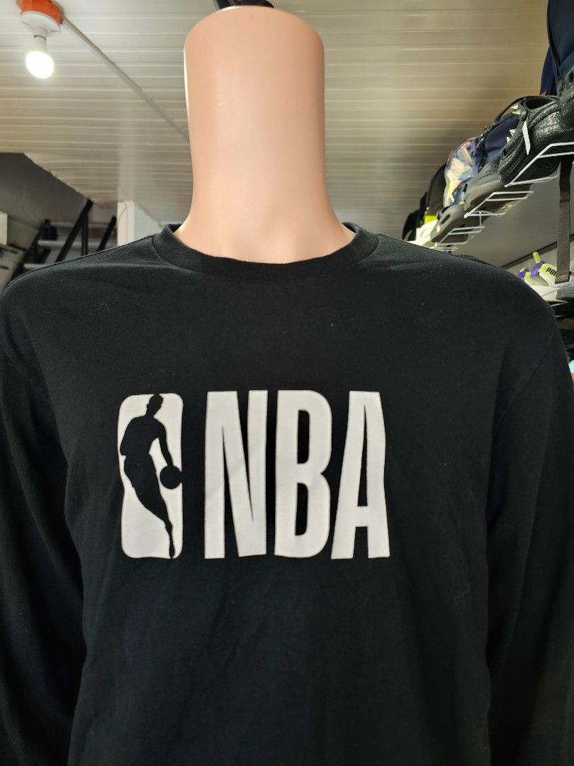 NBA long sleeve tshirt (Category: Tshirts & Polo Shirts ) located in Baguio. Submitted by kayeonlineshop (Listing ID 1469821116, Image 2). Description: black long-sleeve cotton t-shirt featuring the official white NBA logo and lettering across the chest..