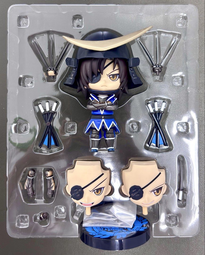 Nendoroid #137 Sengoku Basara - Date Masamune (Category: Other Merchandise) located in Tarlac. Submitted by ggplaysph (Listing ID 1469774475, Image 2). Description: Nendoroid #137 Sengoku Basara - Date Masamune • 1,800 pesos only • Authentic / BIB (dented box) • Complete accessories • Size: 4 inches 📍COD/COP available. Shipping fee must be paid first to secure your order. Item(s) payable upon delivery/pick-up..
