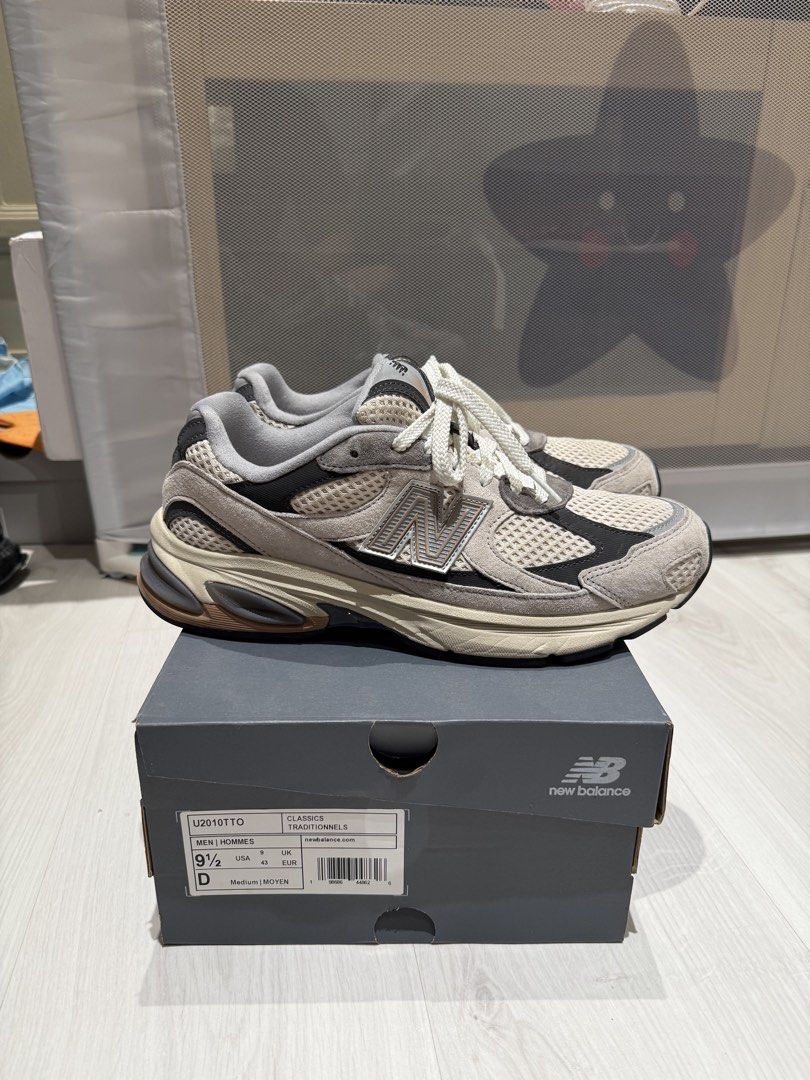 New Balance 2010 - Beige/Cream (Category: Sneakers) located in Pasay City. Submitted by do.es (Listing ID 1469908241, Image 1). Description: 💯 Authentic Used No major issues or flaws Suede and mesh just a bit dirty and shows signs of wear Size 9.5 us With original box 2500 only.