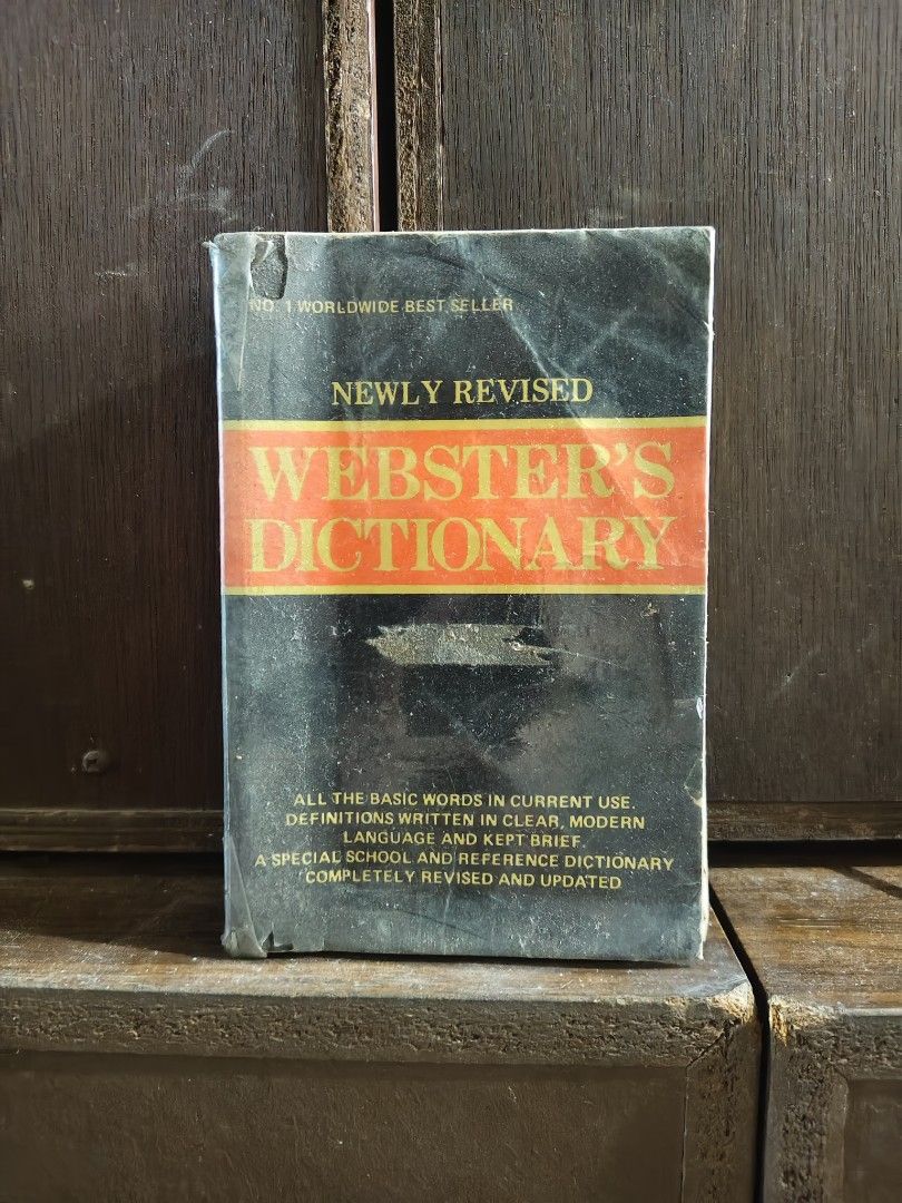 Newly Revised Webster's Dictionary (Category: Storybooks) located in Bulacan. Submitted by angel.decluttersx (Listing ID 1469935986, Image 2). Description: no issue no damage, no tanning, and no missing pages.