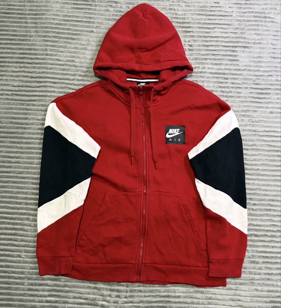Nike air jacket (Category: Coats, Jackets and Outerwear) located in Kawit. Submitted by samfuentebella09 (Listing ID 1469864443, Image 1). Description: N1K3 AIR RED FULLZIP JACKET✅ ▪️Size XLARGE on tag✅ ▪️Width”24 x 27”Length✅ ▪️Excellent Condition 9/10✅ ▪️Color Rate 10/10✅ ▪️Good As New✅ Add sf💸 Pm🔑.