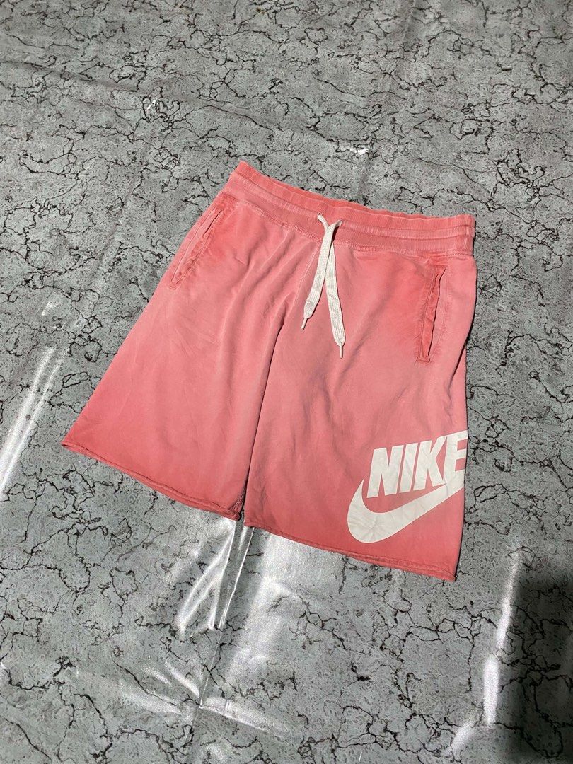 Nike Alumni (Pink) (Category: Shorts) located in Pagadian. Submitted by romenallauderes (Listing ID 1469877111, Image 1). Description: Waist: 30 - 34 Length: 21 Excellent Condition 9/10 Color Rate No issues .