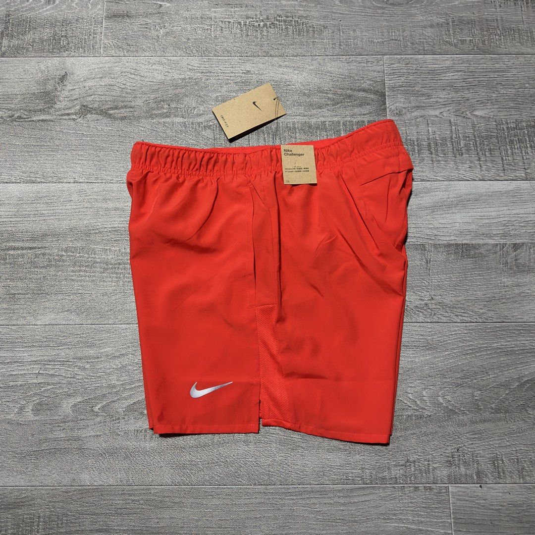 Nike Challenger Running Shorts Orange Size L (Category: Shorts) located in Davao. Submitted by wuuneet21 (Listing ID 1469878545, Image 1). Description: Men’s 5” Nike Challenger Running Shorts Available Size: Small 26-30 x 14.5 (2 pcs) Price: 899.