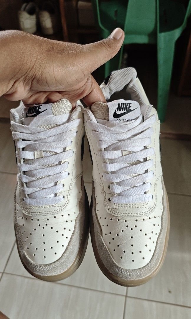Nike court vision (Category: Sneakers) located in Sultan Kudarat. Submitted by thrifted01 (Listing ID 1469767900, Image 3). Description: us6 euro38.5 cm24 loc mindanao.