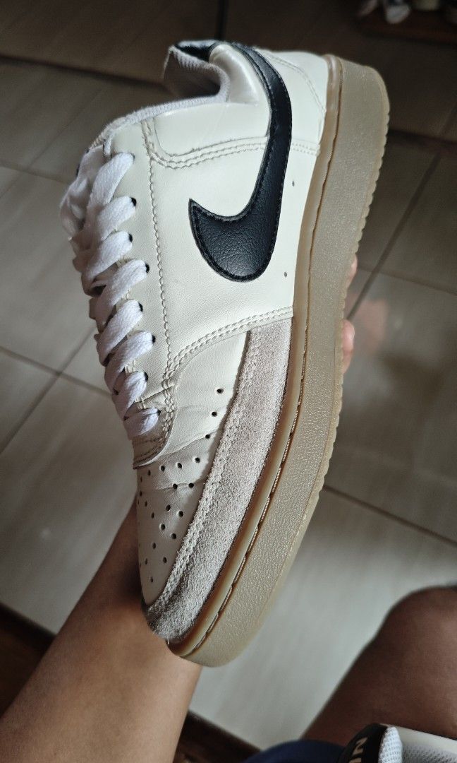 Nike court vision (Category: Sneakers) located in Sultan Kudarat. Submitted by thrifted01 (Listing ID 1469767900, Image 2). Description: us6 euro38.5 cm24 loc mindanao.