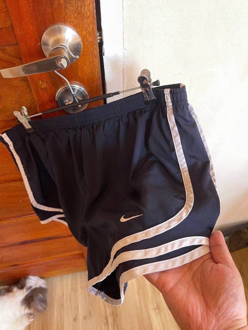 Nike Drifit Short (Category: Activewear) located in San Luis. Submitted by revibeee (Listing ID 1469819224, Image 2). Description: FOR SALE NIKE DRIFIT RUNNING SHORT FOR WOMEN COLOR NAVY BLUE AND WHITE EMBROIDERED LOGO IN EXCELLENT CONDITION CAN FIT SIZE 30 TO 36 WAISTLINE LENGTH 10 INCHES RISE 11.5 INCHES LEG HOLE 13 INCHES WITH INNER COTTON UNDERWEAR AND IT ALSO HAS A POCKET KINDLY CHECK THE PHOTOS FOR THE COMPLETE DETAILS WASHED AND READY TO W
