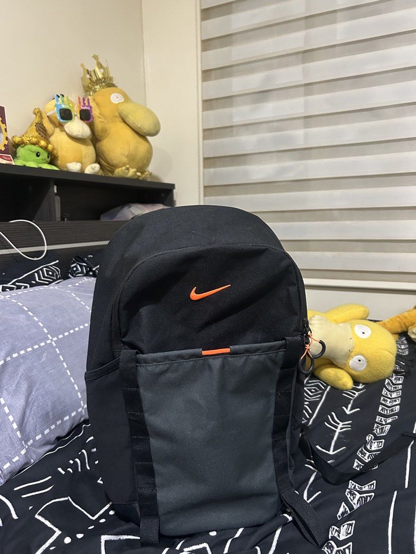 NIKE HIKE DAY PACK (24L) (RM175) (Category: Backpacks) located in Caloocan City. Submitted by g4bbygabby (Listing ID 1469877367, Image 1). Description: Nike Hike Day Pack (24L) (RM175) Product Details: • Authenticity: 100% Original • Selling Price: ₱2,000 • Color: Black/Anthracite/Total Orange • Capacity: 24L • Material: • Body: 96% Polyester / 4% Nylon • Lining: 100% Polyester —————————————— Features: • Spacious main compartment • Front pocket f