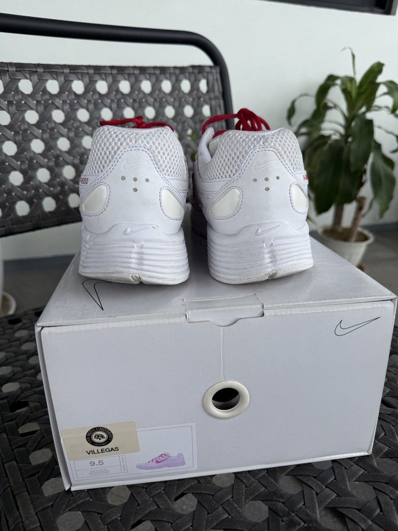 Nike ID P6000 (Category: Casual Shoes) located in Quezon City. Submitted by kevinstv3191 (Listing ID 1469781640, Image 3). Description: *NO TRADE/SWAP or LOW BALL OFFER* - Brand/Model: Nike ID P6000 - Colorway: White with Red accents - Size: US 9.5 / EU 42.5 / UK 8.5 - Features custom 'SANBEDA' detailing on the tongue - Includes original Nike box RFS: Decluttering. Pickup/Meetup: UST, Project 8 QC area.