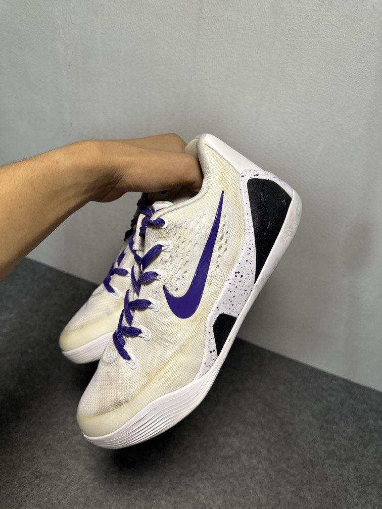 nike kobe 9 size 9 (Category: Sneakers) located in Marikina City. Submitted by joshzilla (Listing ID 1469796349, Image 2). Description: kobe 9 “court purple” size 9 / pair only no extra lace used 3500 only.