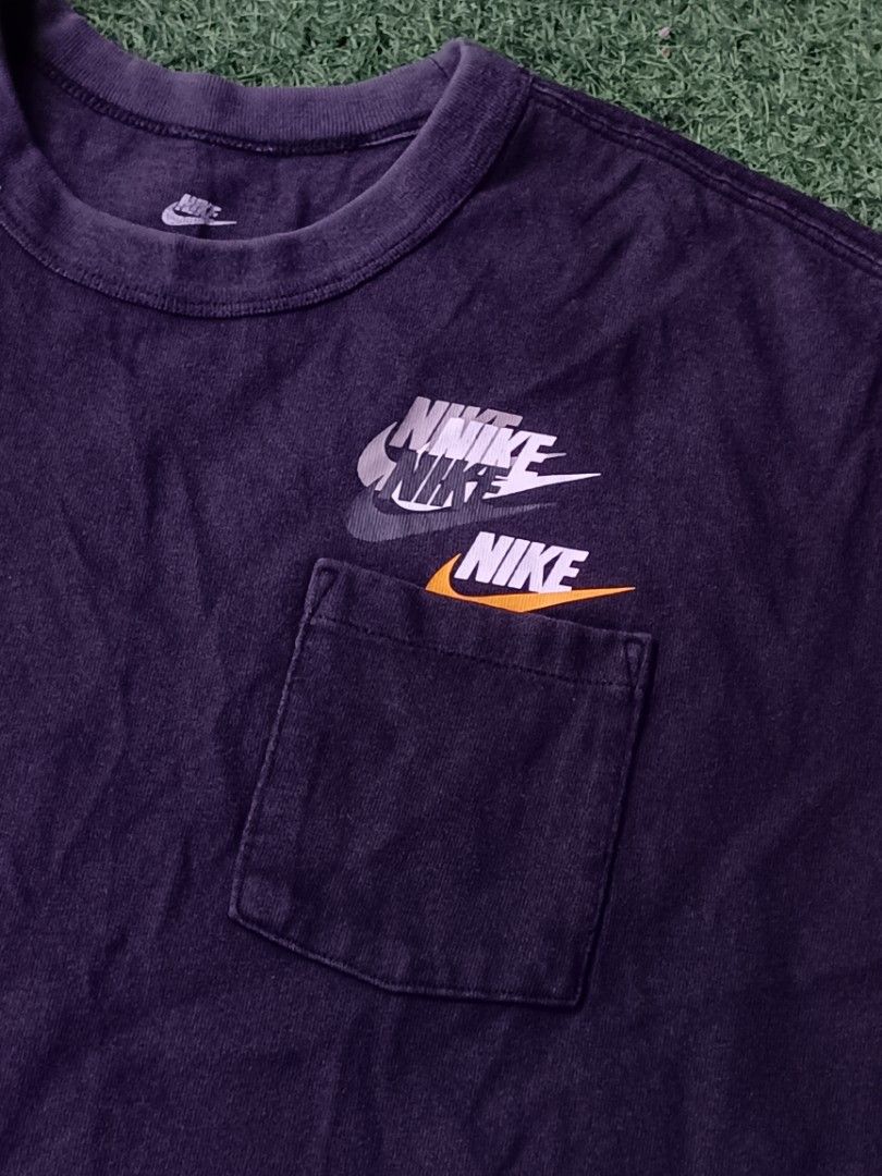 Nike Pocket tee (Category: Tshirts & Polo Shirts ) located in Davao. Submitted by karlito. (Listing ID 1469847162, Image 2). Description: Color may vary dahil panget phone camera Width 22 Length 28 Good Condition Color rate 9/10.