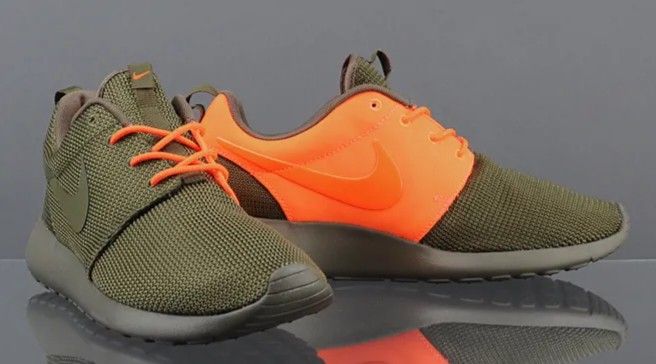 Nike Rosherun Squadron Green/Total Orange (Category: Sneakers) located in Tarlac. Submitted by tylord08es95589 (Listing ID 1469875043, Image 1). Description: .