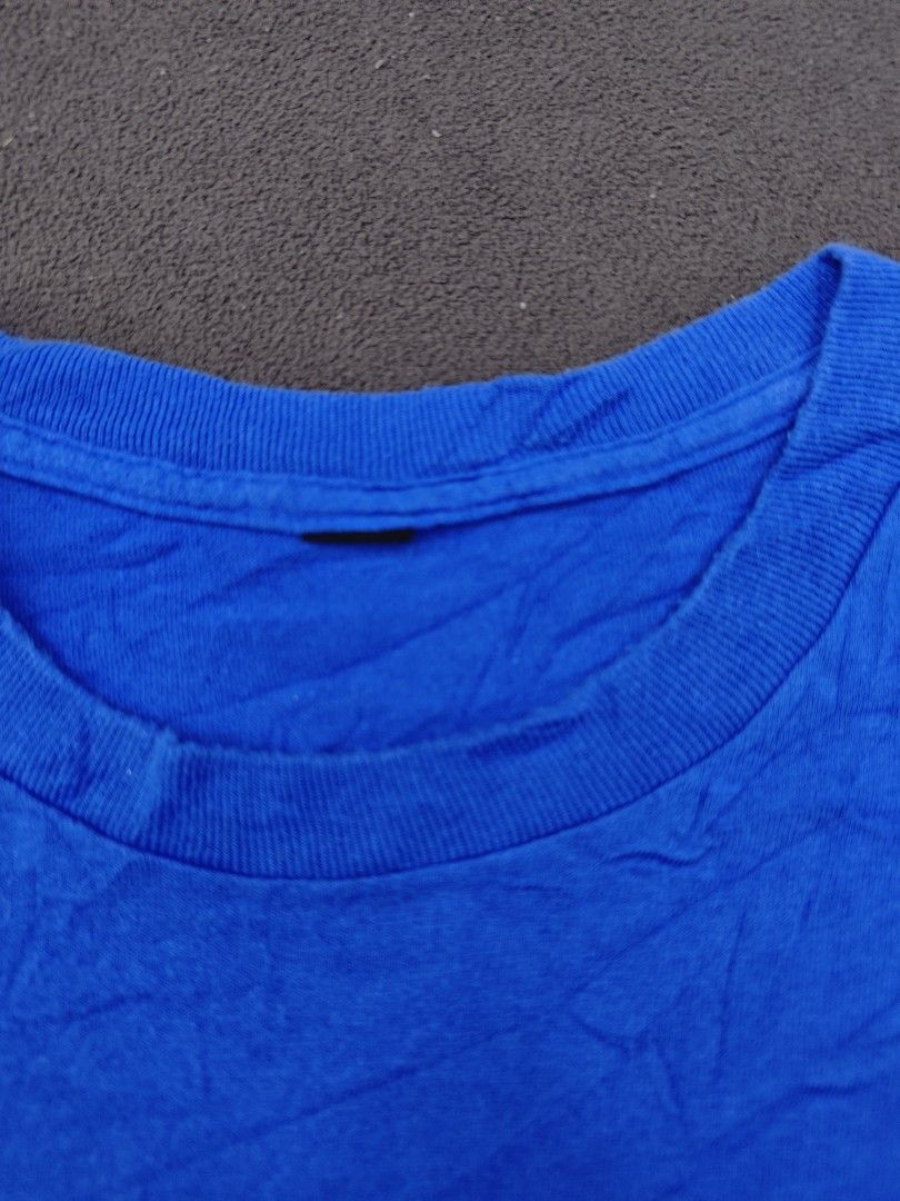 Nintendo Blue T-shirt with Logo (Category: Tshirts & Polo Shirts ) located in Bulacan. Submitted by pzj_thrift (Listing ID 1469798362, Image 2). Description: condition 9/10 color rate 9/10 no issue.