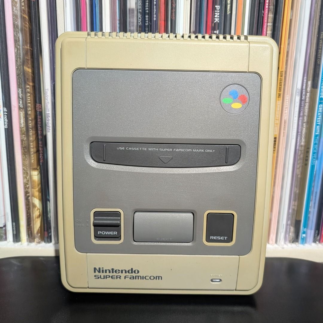 Nintendo Super Famicom Console (1Chip-01 Board) (Category: Nintendo) located in Pagadian. Submitted by rikzmm (Listing ID 1469857508, Image 1). Description: Used, Nintendo Super Famicom Console Unit - 1 CHIP Board *** AS IS / TESTED with Power, no display. For Repair or Parts. Yellowish Shell. - Serial Number: S25209063 / Board: SNS-1CHIP-01 (JAPAN) - Visible yellowing on top and front plastic shell due to age - Console only (no controllers, powe