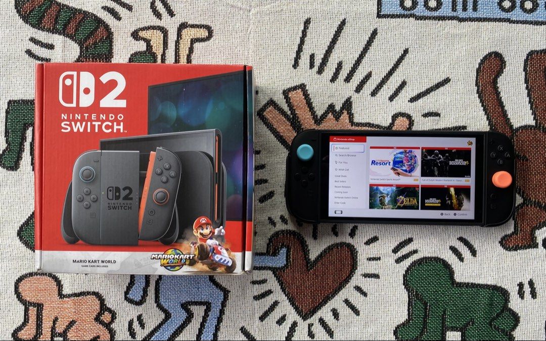 Nintendo Switch 2 (Category: Nintendo) located in Manila. Submitted by zenfalcon_23f0a9 (Listing ID 1469798216, Image 1). Description: Nintendo Switch 2 Price: ₱26,000 Inclusions: Complete Original Accessories Original Box 256GB Internal Storage Tempered Glass Installed Savage Raven Neo Grip Savage Raven Carrying Case Receipt Included Under Warranty Until June 22, 2027 Factory Reset No Issue Ready to Use Test All You Want Upon Meetup Preferred Me