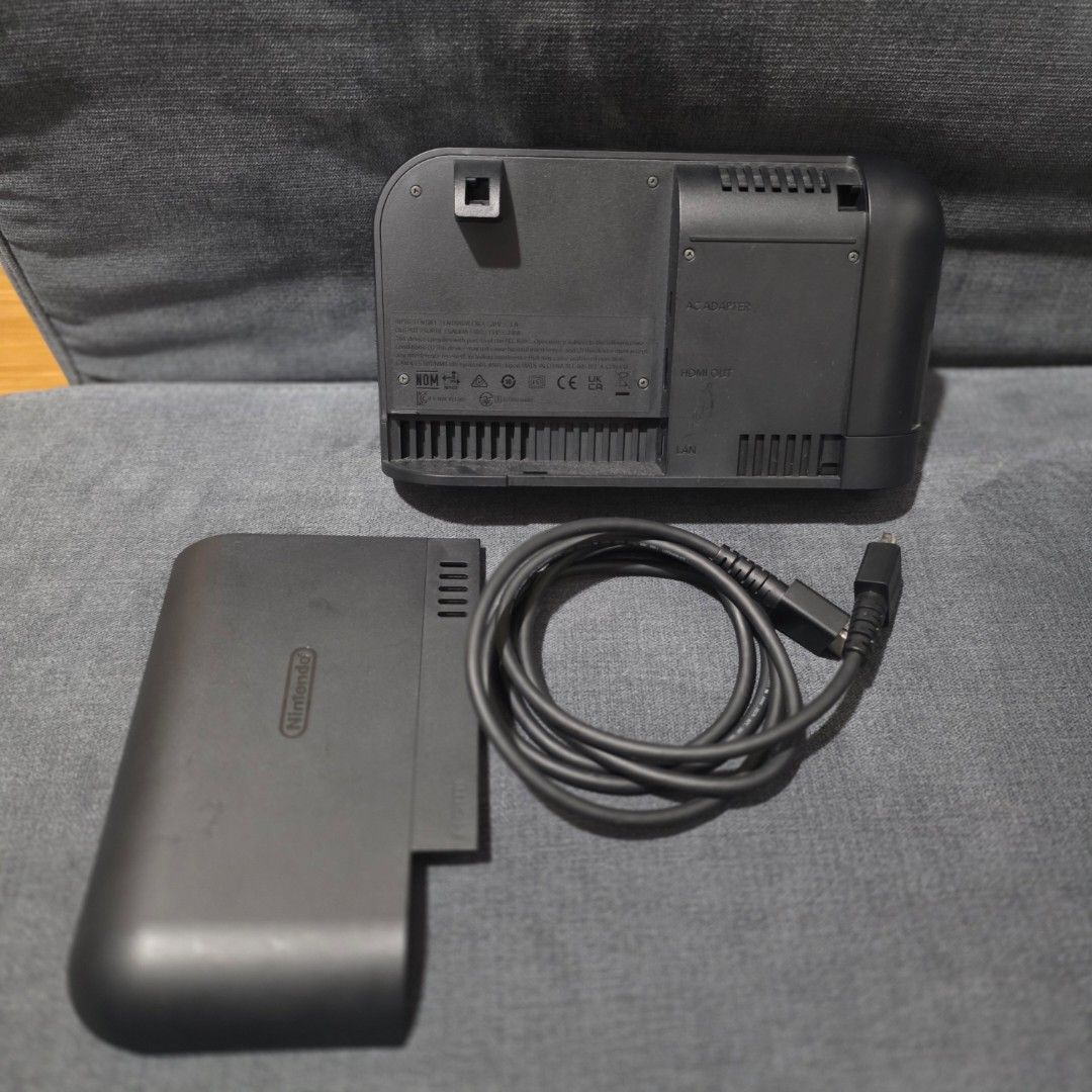 Nintendo Switch Dock 2 (Category: Cables & Chargers) located in Manila. Submitted by sweettotes_ph (Listing ID 1469886602, Image 2). Description: Original From my switch 2 package No issues Fully working Good condition Dock and HDMI only For pickup or delivery Bdo Gcash Maya Gotyme payment.