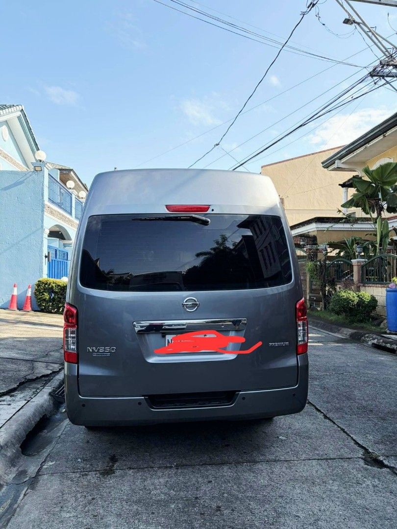 Nissan Premium Urvan Auto (Category: Lot) located in Quezon City. Submitted by donjonchua07 (Listing ID 1464970715, Image 2). Description: 2019 Nissan Urvan Premium 1st Owner Km Reading 160K+ 12 seaters Good Condition 920k.